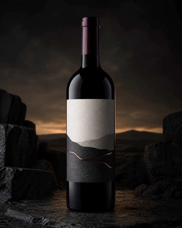 Northwind Red wine bottle